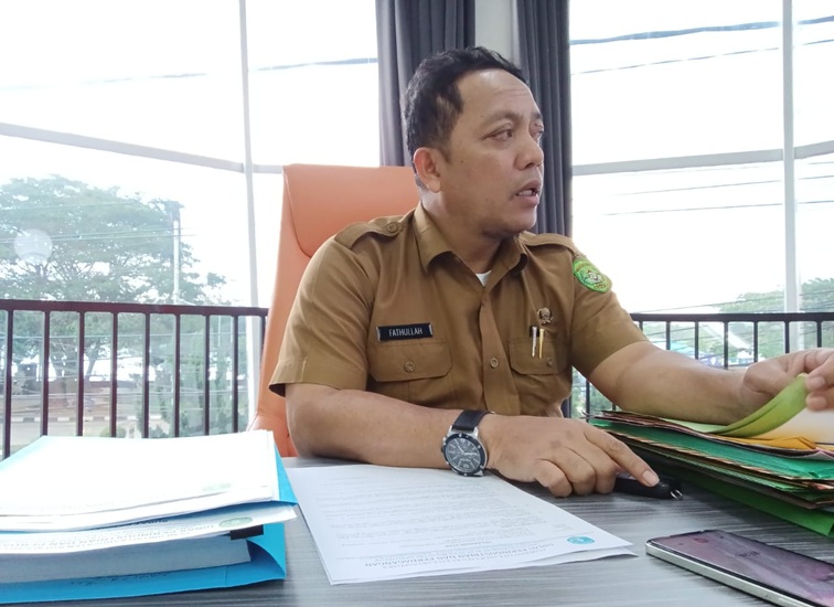 Plt. Kepala Disperindag Kukar Sayid Fathullah. (Lingkar Kaltim/M. As'ari)