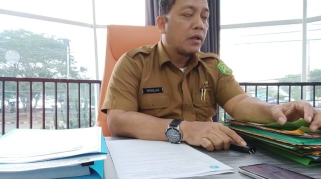 Plt. Kepala Disperindag Kukar Sayid Fathullah. (Lingkar Kaltim/M. As'ari)