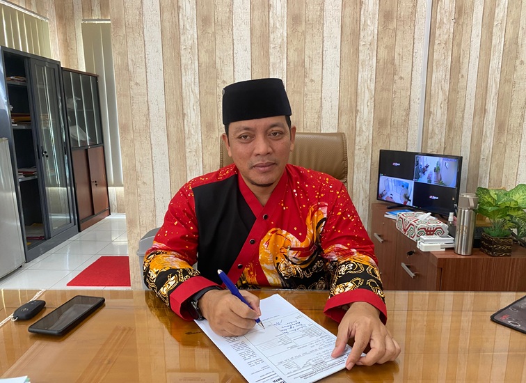 Plt. Kepala Disperindag Kukar Sayid Fathullah (Kiki/Lingkarkaltim)