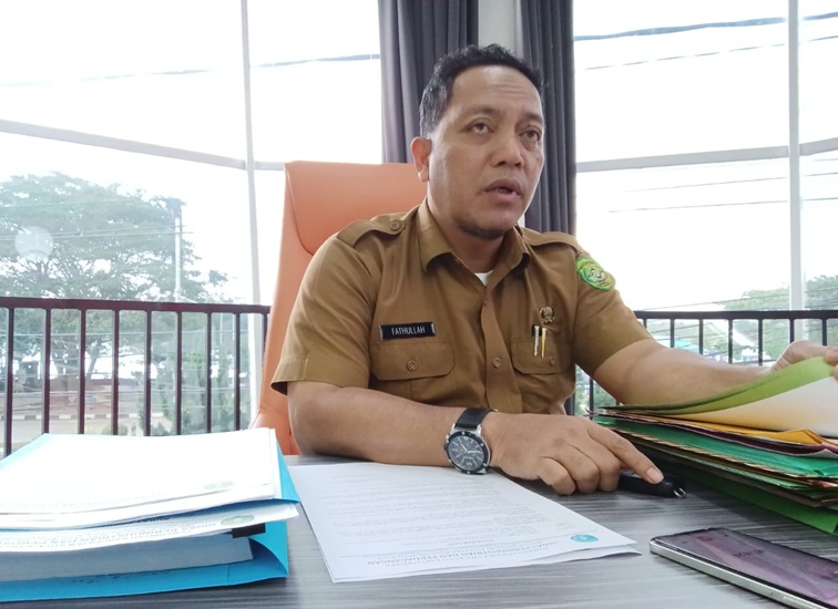 Plt. Kepala Disperindag Kukar Sayid Fathullah. (Lingkar Kaltim/M. As'ari)