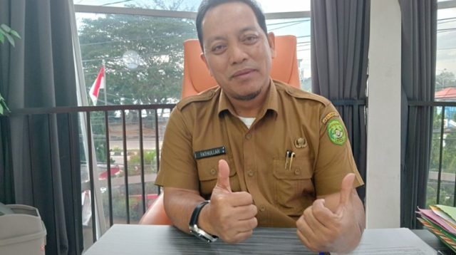 Plt. Kepala Disperindag Kukar Sayid Fathullah. (Lingkar Kaltim/M. As'ari)