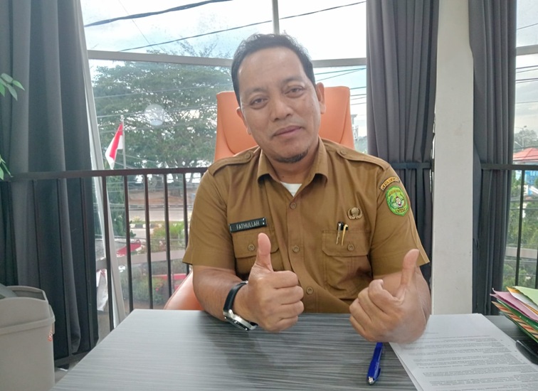 Plt. Kepala Disperindag Kukar Sayid Fathullah. (Lingkar Kaltim/M. As'ari)