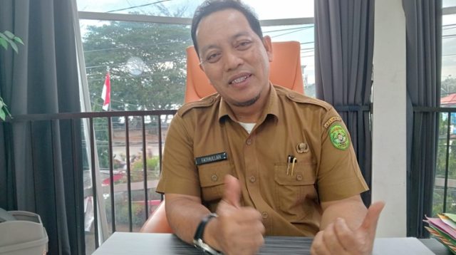 Plt. Kepala Disperindag Kukar Sayid Fathullah. (Lingkar Kaltim/M. As'ari)