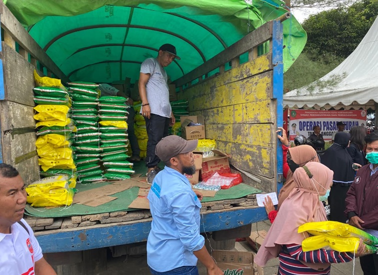 Operasi Pasar Murah Disperindag Kukar