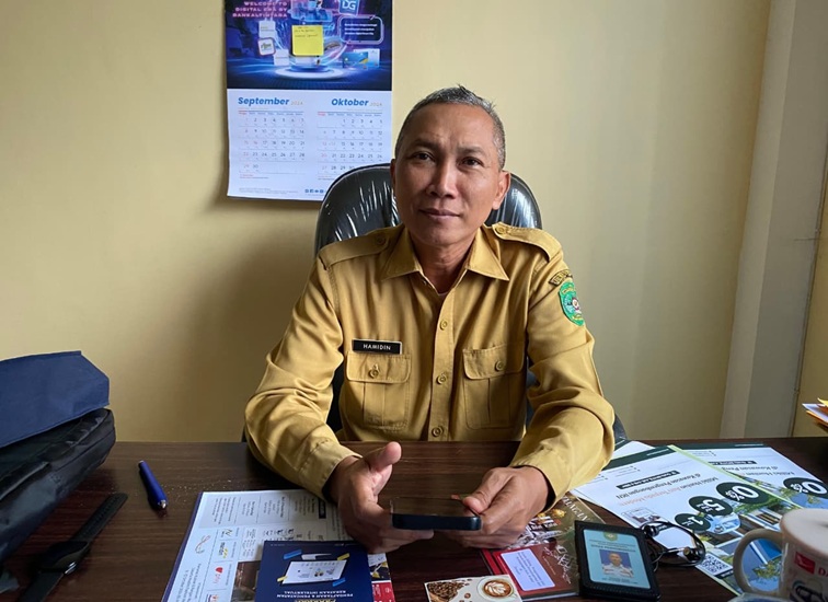 Kepala Bidang Promosi dan Informasi Industri Disperindag Kukar, Hamidin