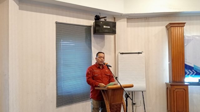 Plt. Kepala Disperindag Kukar Sayid Fathullah. (Lingkar Kaltim/M. As'ari)