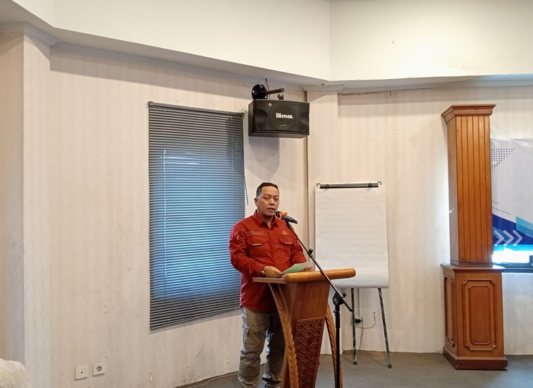 Plt. Kepala Disperindag Kukar Sayid Fathullah. (Lingkar Kaltim/M. As'ari)