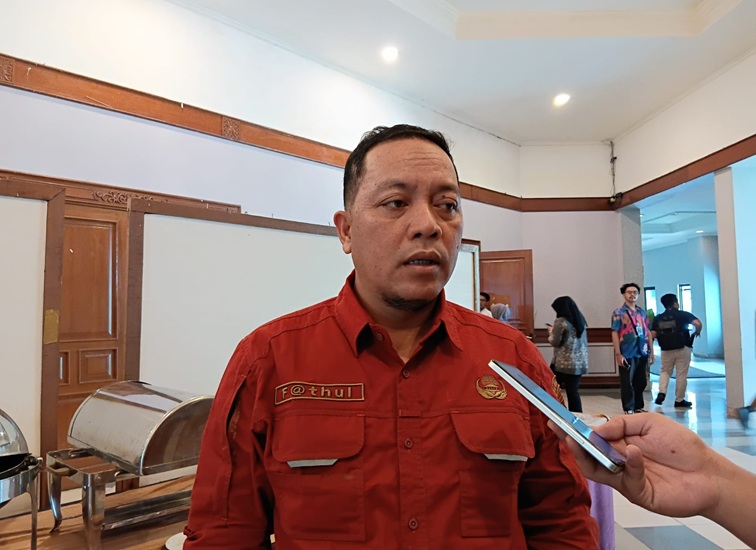 Plt. Kepala Disperindag Kukar Sayid Fathullah. (Lingkar Kaltim/M. As'ari)