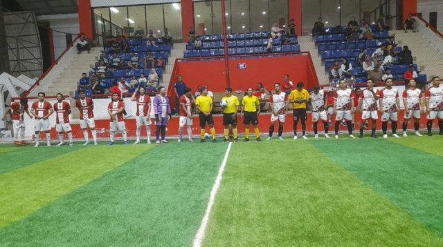 Para atlet yang akan memulai pertandingan. (Lingkar Kaltim/M. As'ari)