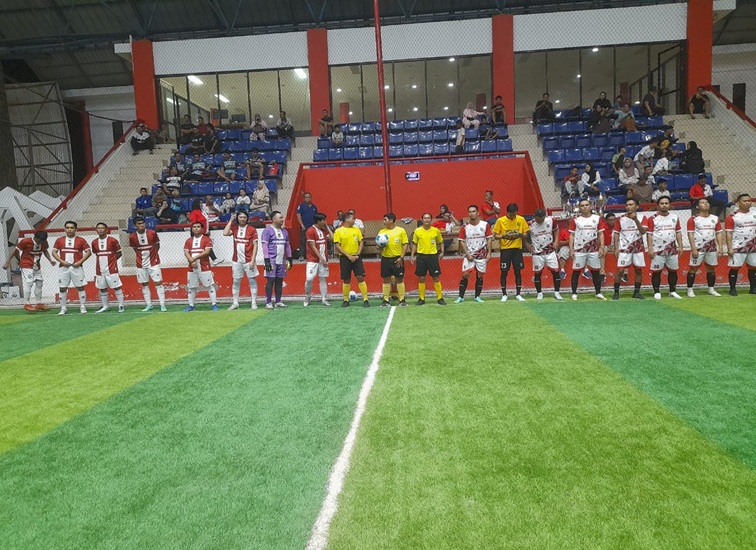 Para atlet yang akan memulai pertandingan. (Lingkar Kaltim/M. As'ari)