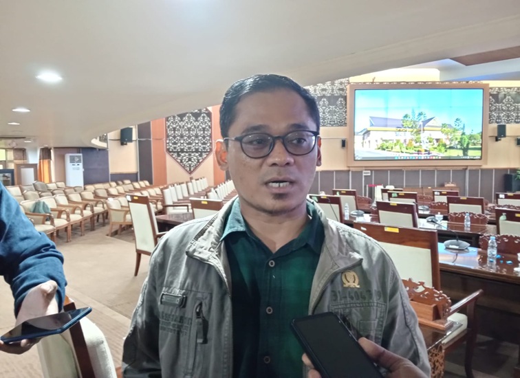 Ketua Pansus Eko Wulandanu. (Lingkar Kaltim/M. As'ari)