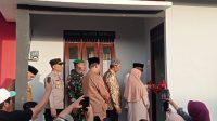Peresmian hadiah rumah untuk 9 orang peraih juara 1 MTQ Nasional. (Lingkar Kaltim/M. As'ari)