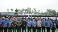 Upacara Peringatan HUT Korpri Ke-54. (Lingkar Kaltim/M. As'ari)