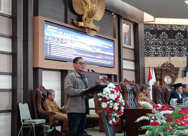 Ketua Pansus Eko Wulandanu. (Lingkar Kaltim/M. As'ari)