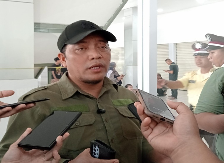 Plt. Kepala Disperindag Kukar Sayid Fathullah. (Lingkar Kaltim/M. As'ari)