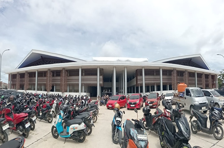 Pasar Tangga Arung, Kecamatan Tenggarong. (Lingkar Kaltim/M. As'ari)