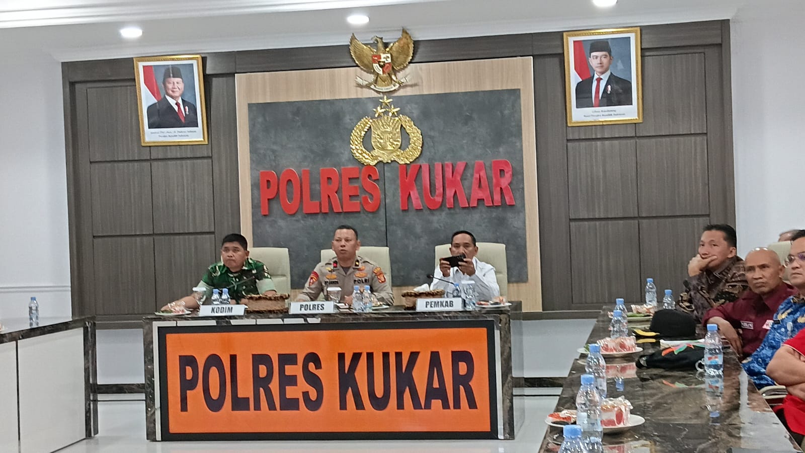 Rapat koordinasi lintas sektoral. (Lingkar Kaltim/M. As'ari)