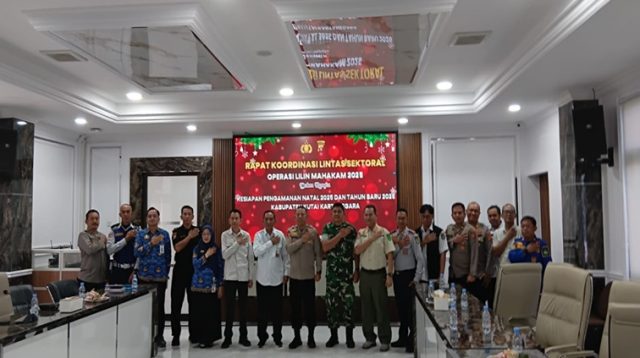 Foto bersama usai Rapat Koordinasi lintas sektor. (Lingkar Kaltim/M. As'ari)