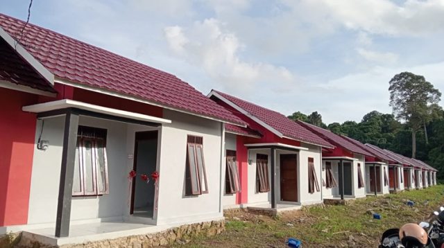 Hadiah rumah untuk 9 orang peraih juara 1 MTQ Nasional. (Lingkar Kaltim/M. As'ari)