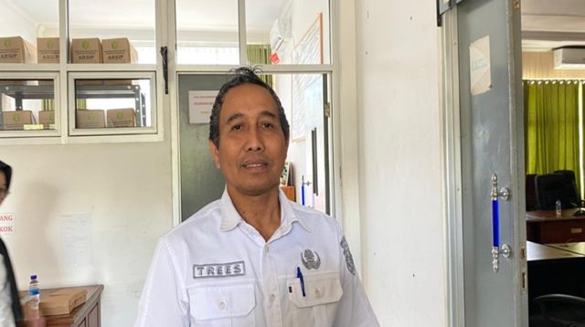 Sekretaris Kesbangpol Kukar Sutrisno. (Lingkar Kaltim/M. As'ari)