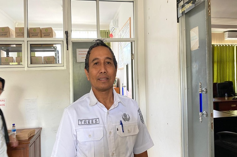 Sekretaris Kesbangpol Kukar Sutrisno. (Lingkar Kaltim/M. As'ari)