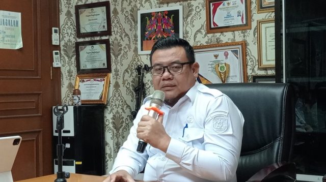 Plt. Kepala Dispar Kukar, Arianto. (Lingkar Kaltim/M. As'ari)