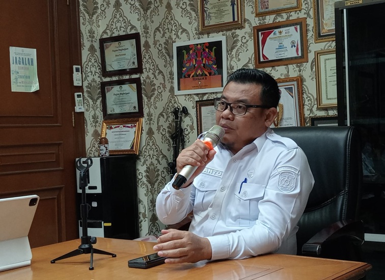 Plt. Kepala Dispar Kukar, Arianto. (Lingkar Kaltim/M. As'ari)