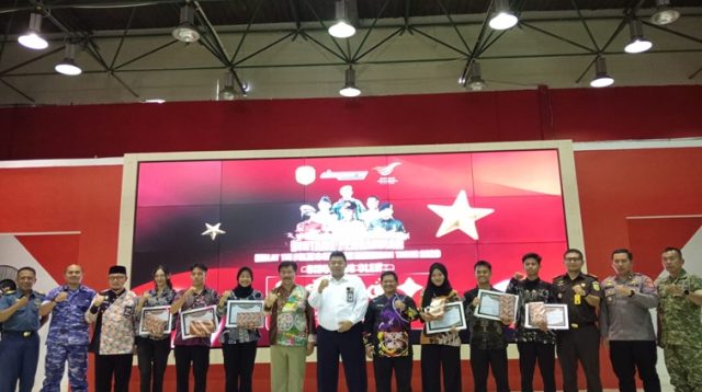 Penutupan Binlat Bintang Pengabdian. (Lingkar Kaltim/M. As'ari)