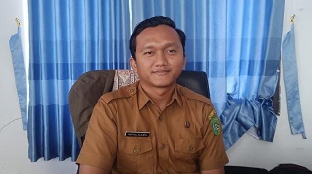 Kepala Bidang Pemberdayaan UKM, Fathul Alamin. (Lingkar Kaltim/M. As'ari)