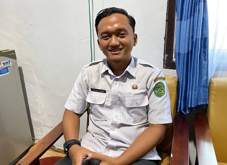 Kepala Bidang Pemberdayaan UKM Fathul Alamin. (Lingkar Kaltim/M. As'ari)