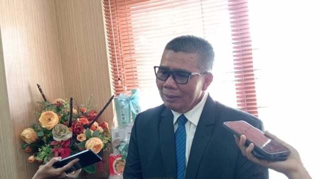 Direktur Perumda Tirta Mahakam, Suparno. (Lingkar Kaltim/M. As'ari)