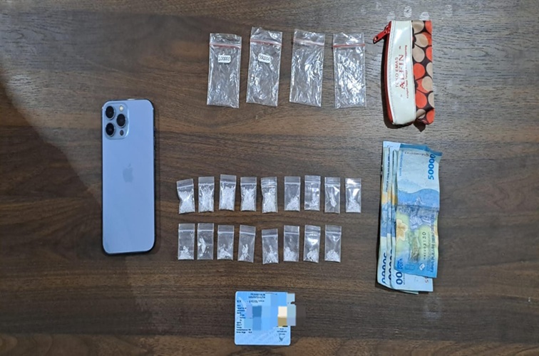 Barang bukti yang diamankan oleh Polres Kukar. (Dok. Polres Kukar)