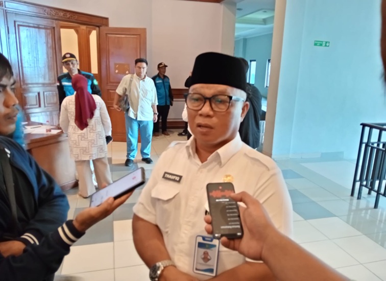 Plt. Kepala Diskop-UKM Kukar Thaufik Afrilian Noor. (Lingkar Kaltim/M. As'ari)