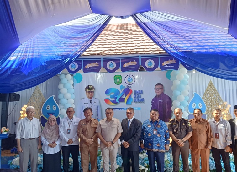 HUT Perumda Tirta Mahakam ke-34. (Lingkar Kaltim/M. As'ari)