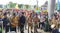 Peresmian Pasar Tangga Arung Square oleh Pemkab Kukar. (Lingkar Kaltim/M. As'ari)