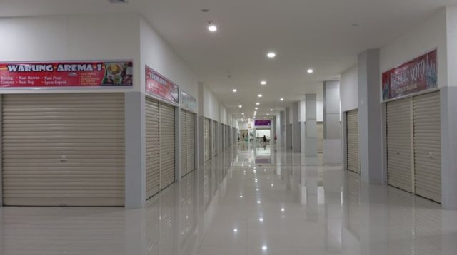 Petak Pedagang di Pasar Tangga Arung Square (Kiki/Lingkarkaltim)