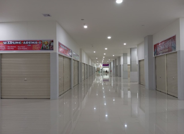 Petak Pedagang di Pasar Tangga Arung Square (Kiki/Lingkarkaltim)