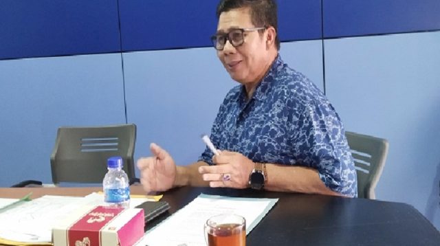 Direktur Utama Perumda Tirta Mahakam, Suparno. (Lingkar Kaltim/M. As'ari)