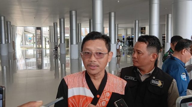 Kepala Bapenda Kukar Dr.  Bahari Jokosusilo. (Lingkar Kaltim/M. As'ari)