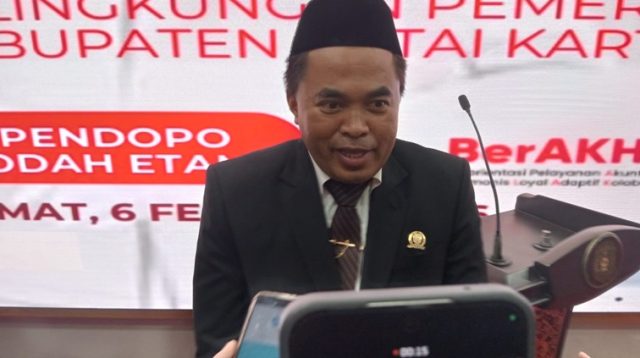 Ketua DPRD Kukar Ahmad Yani. (Lingkar Kaltim/M. As'ari)