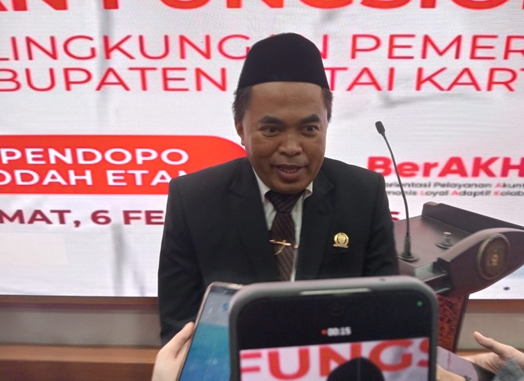 Ketua DPRD Kukar Ahmad Yani. (Lingkar Kaltim/M. As'ari)