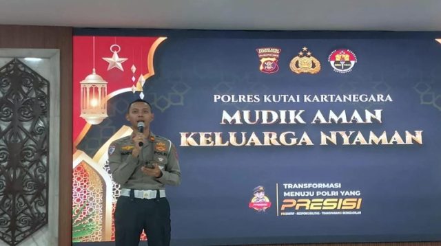 Kepala Satlantas Polres Kukar, AKP Ahmad Fandoli. (Lingkar Kaltim/M. As'ari)