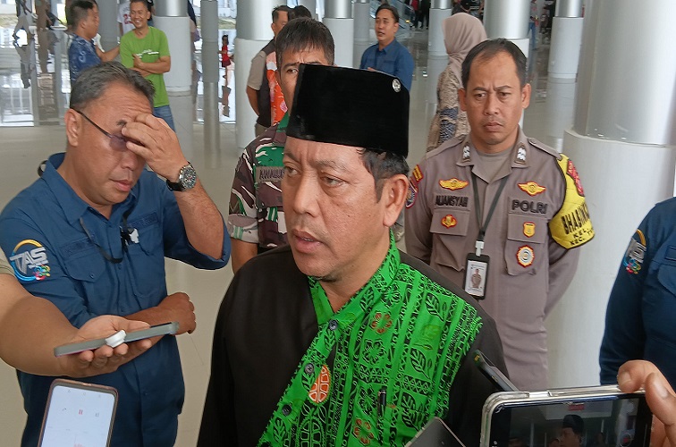 Plt. Kepala Disperindag Kukar, Sayid Fathullah. (Lingkar Kaltim/M. As'ari)