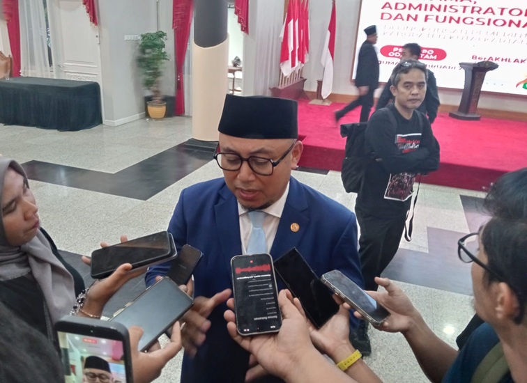 Kepala Disdikbud Kukar Heriansyah. (Lingkar Kaltim/M. As'ari)