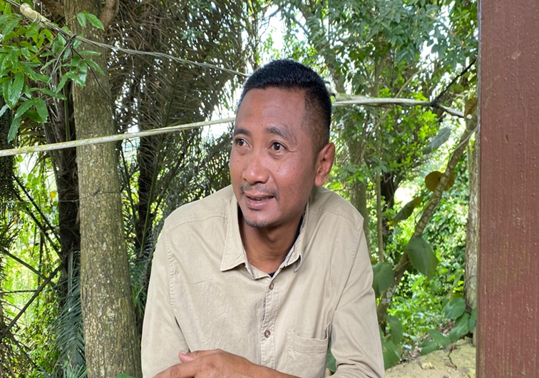 Kepala Bidang Pengelolaan Sampah DLHK Kukar, Tri Joko Kuncoro. (Lingkar Kaltim/M. As'ari)