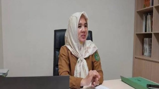 Kepala Bidang Bina Marga DPU Kukar, Linda Juniarti. (Lingkar Kaltim/M. As'ari)