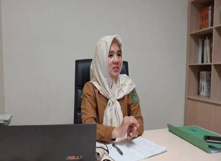 Kepala Bidang Bina Marga DPU Kukar, Linda Juniarti. (Lingkar Kaltim/M. As'ari)