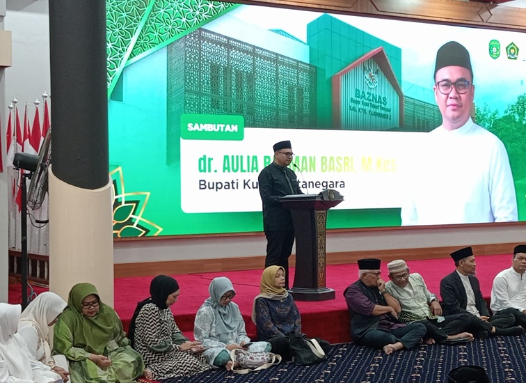 Bupati Kukar dr. Aulia Rahman Basri. (Lingkar Kaltim/M. As'ari)