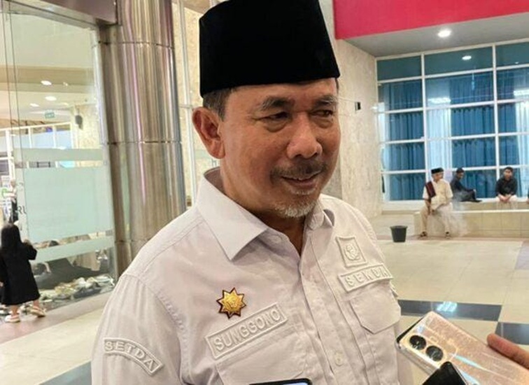 Sekda Kukar Sunggono. (Lingkar Kaltim/M. As'ari)