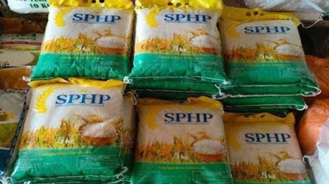 Beras SPHP dari Bulog. (Istimewa)